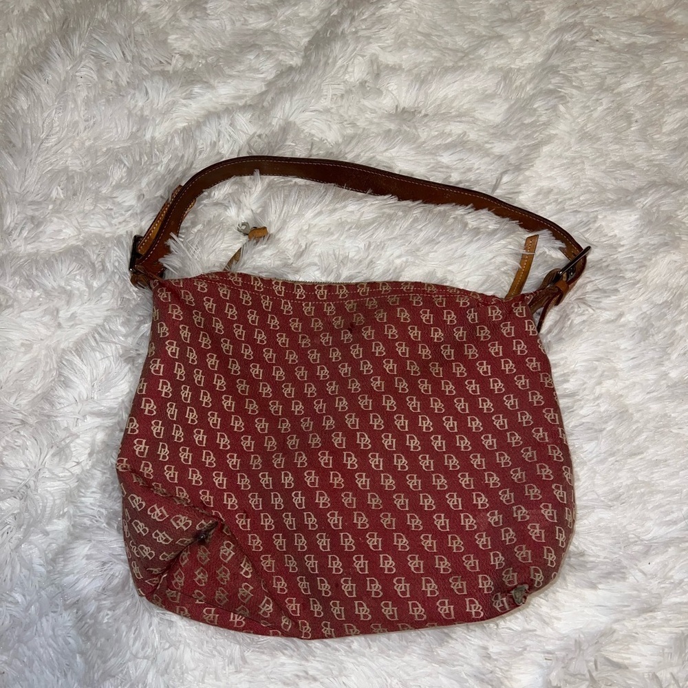 Dooney & Bourke Red Shoulder Mini Bag Y2K